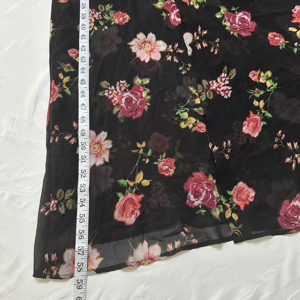 Torrid Insider Floral Lace Bustier Maxi Dress 4X 26 Goth Cottagecore Romantic - Picture 8 of 13